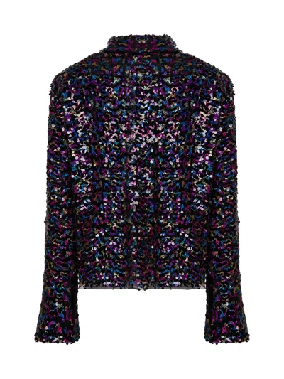 Nocturne Multicolor Sequined Shirt