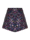 Nocturne Multicolor Sequined Skirt In Multi
