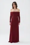 Nocturne Off-the-shoulder Maxi Dress