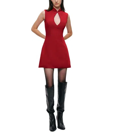 NOCTURNE OPEN-BACK MINI DRESS