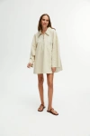 NOCTURNE OVERSIZED DENIM DRESS