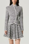 Nocturne Padded Jacket In Gray