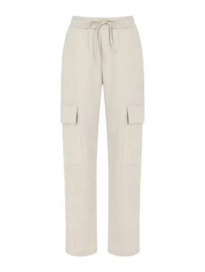 Nocturne Trousers With Pockets In Stone