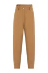 Nocturne Pleated Slouchy Pants In Multi
