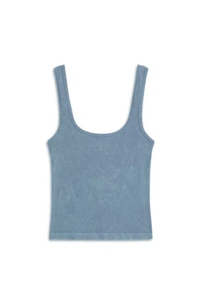 Nocturne Printed Detail Crop Top In Royal Blue