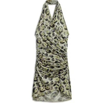 Nocturne Printed Mini Dress In Multi-colored