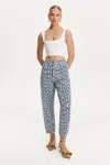 Nocturne Printed Mom Jeans In Multi