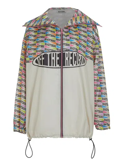 Nocturne Printed Oversized Jacket In Multi