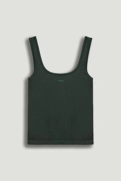 NOCTURNE NOCTURNE PRINTED SLEEVELESS CROP TOP