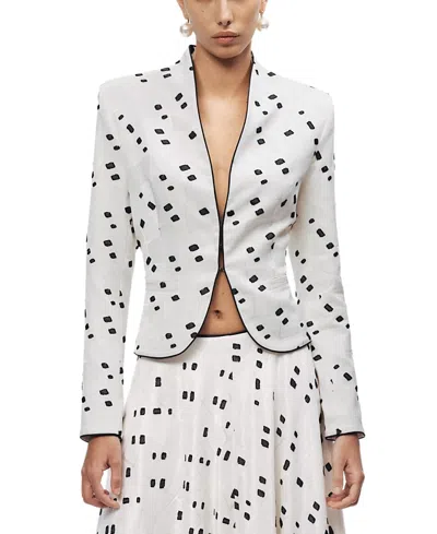 Nocturne Printed Tailored Jacket In Multi