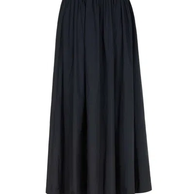 Nocturne Pull-on Maxi Skirt In Black