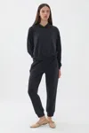 Nocturne Pullover Hoodie In Black