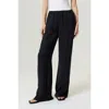 Nocturne Relaxed Fluid Pants With Elastic Waist In Black
