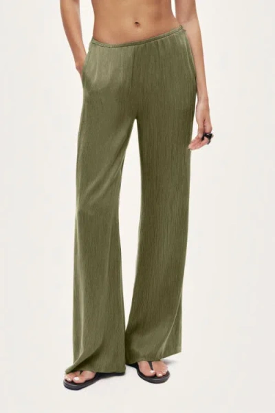 Nocturne Relaxed Straight-leg Pants In Green