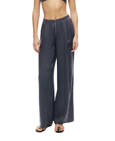 Nocturne Relaxed Straight-leg Pants In Gray