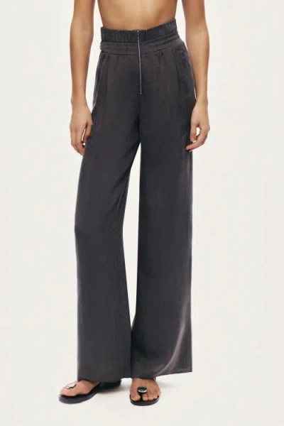 Nocturne Relaxed Wide-leg Pants In Gray