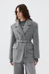 Nocturne Self-belted Double Breasted Jacket