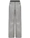 Nocturne Shimmering Threaded Mesh Pants