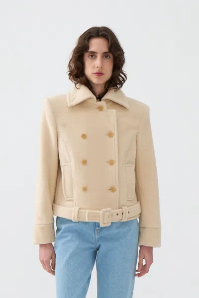 Nocturne Shoulder Pad Short Coat