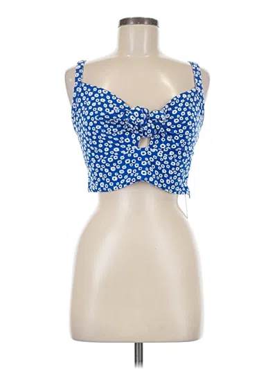 Nocturne Sleeveless Blouse In Blue