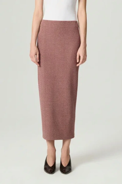 NOCTURNE NOCTURNE SLIT DETAIL TAILORED MAXI SKIRT