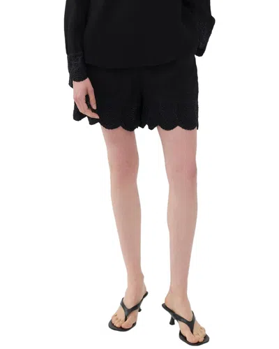 Nocturne Stone Detailed Short In Black