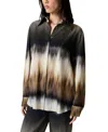 Nocturne Tie-dye Patterned Shirt In Animal Print