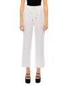 Nocturne Wide-leg Linen Pants In White