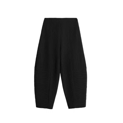Nocturne Women's Black Cord Detailed Pants