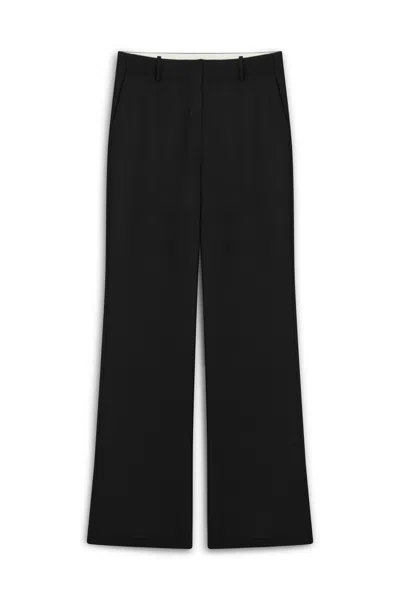 Nocturne Women's Black Double-pleated Pants