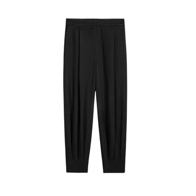 Nocturne Women's Black Fluid Balloon-leg Pants