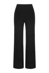 Nocturne High Waist Knit Pants In Black