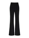NOCTURNE WOMEN'S BLACK LOOSE FITTING FLARE PANTS