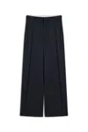 Nocturne Women's Black Pants With Waist Details
