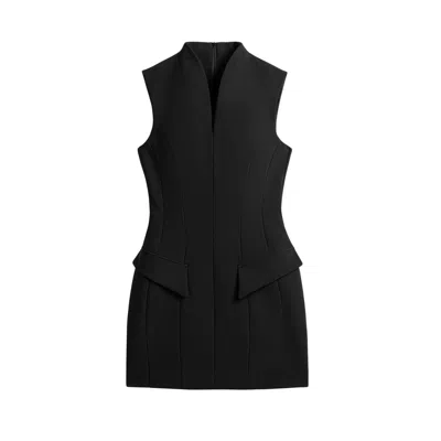 Nocturne Women's Black Tailored Mini Dress
