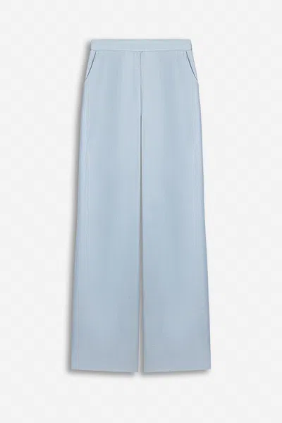 Nocturne Women's Blue Wide Leg Trousers