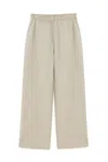 Nocturne Women's Brown Slit Detailed Pants- Beige In Brown
