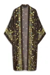 Nocturne Women's Flowing Lightweight Kimono - Multi-colored