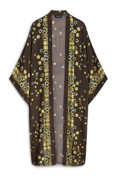 NOCTURNE WOMEN'S FLOWING LIGHTWEIGHT KIMONO