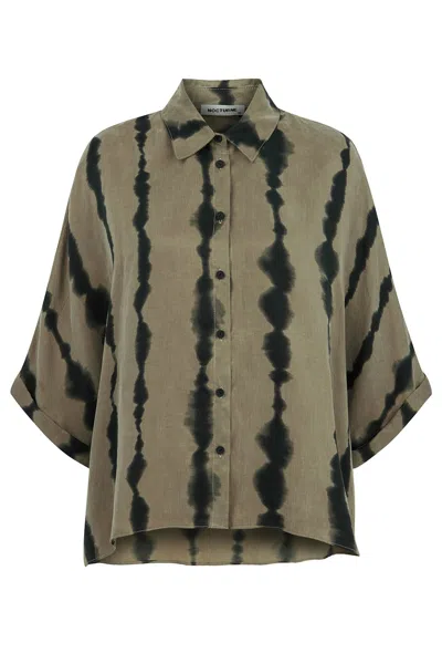 Nocturne Women's Flowy Printed Shirt - Variant In Multi