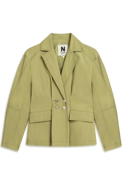 Nocturne Women's Green Accessory Detailed Jacket - Olive