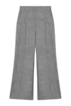 Nocturne Women's Grey Gray High Waist Pants In Gray