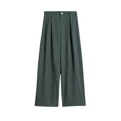 Nocturne Women's Grey High-rise Tailored Pants In Gray