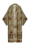 Nocturne Mosaic Patterned Kimono