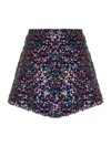 Nocturne Multicolor Sequined Skirt