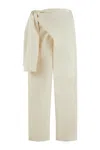 Nocturne Women's Neutrals Belt Loops Pants