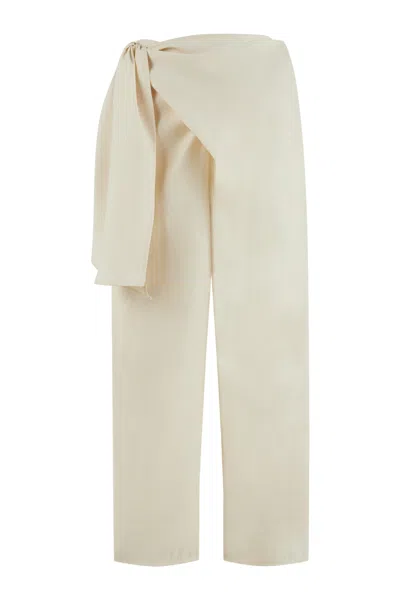 Nocturne Women's Neutrals Belt Loops Pants