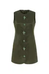Nocturne Seashell Accessorized Mini Dress In White/yellow