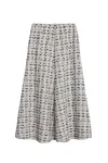 Nocturne Women's Patterned A-line Midi Skirt In Multi