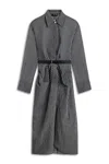 Nocturne Women's Striped Sheer Shirt Dress